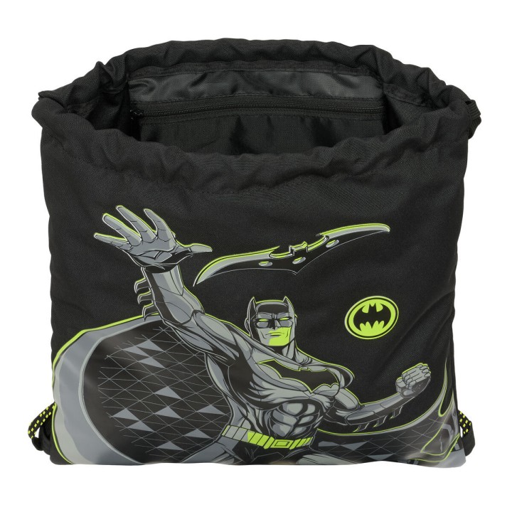 Zainetto con Cordini Batman Game over Nero 35 x 40 x 1 cm