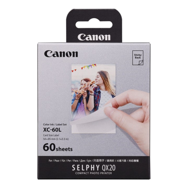 Carta fotografica opaca Canon 6756C001 5,4 x 8,5 cm (60 Unità)