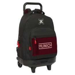 Trolley per la Scuola Munich Vulcan Nero 33 x 45 x 22 cm