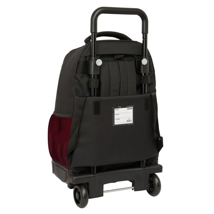 Trolley per la Scuola Munich Vulcan Nero 33 x 45 x 22 cm