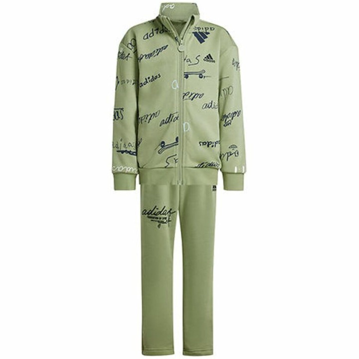 Tuta da Bambini Adidas Brand Love Little Verde