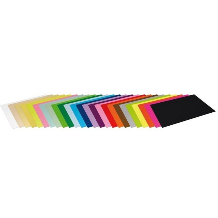 Cartoncini Fabrisa Multicolore 50 Pezzi (10 Unità)
