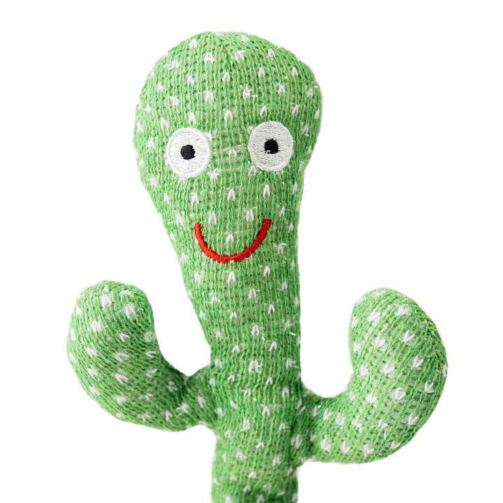 Cactus Danzante e Parlante Ricaricabile con Musica e LED Multicolor Cacxi InnovaGoods Verde (Ricondizionati A)