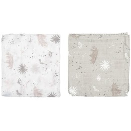 Mussola Pirulos 548 FLAMINGO 385 01 Bianco 2 Pezzi