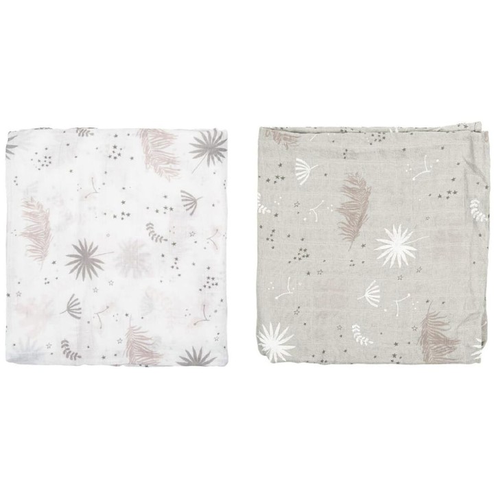 Mussola Pirulos 548 FLAMINGO 385 01 Bianco 2 Pezzi