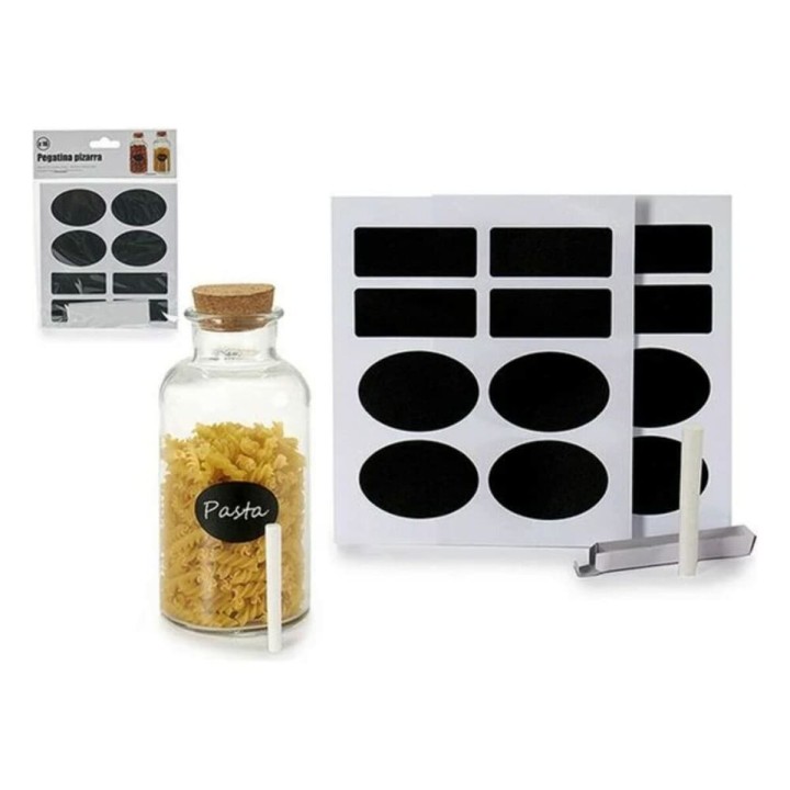 Adesivi Vivalto Nero Set 16 Pezzi