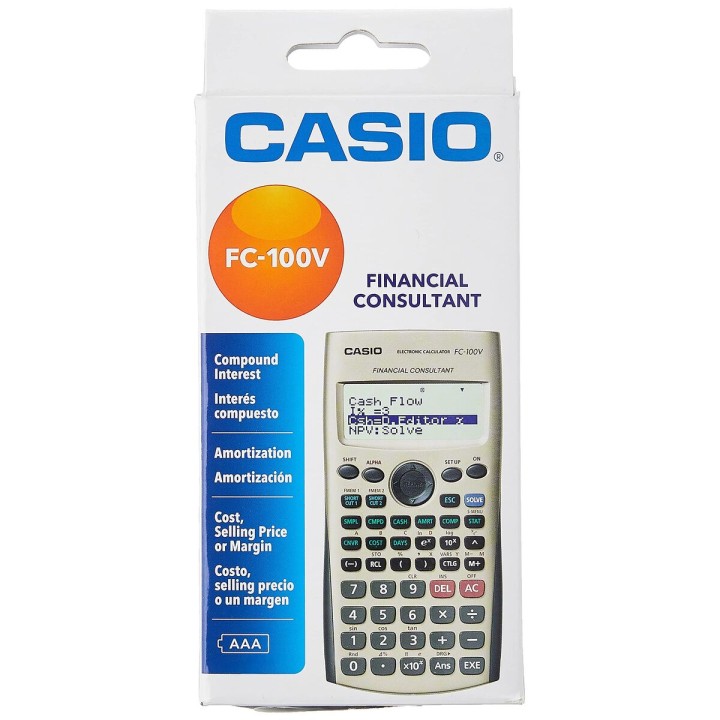 Calcolatrice Finanziaria Casio FC-100V