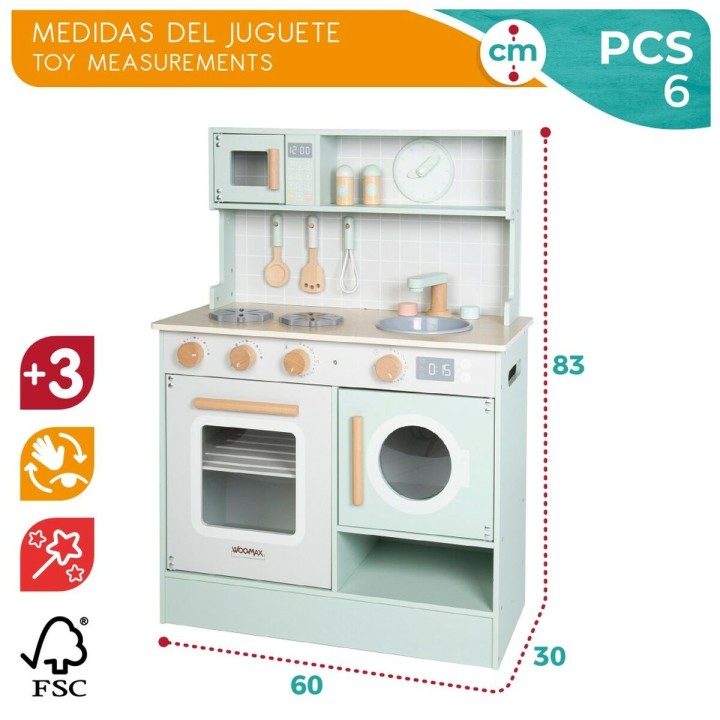 Cucina Giocattolo Woomax (Ricondizionati A)