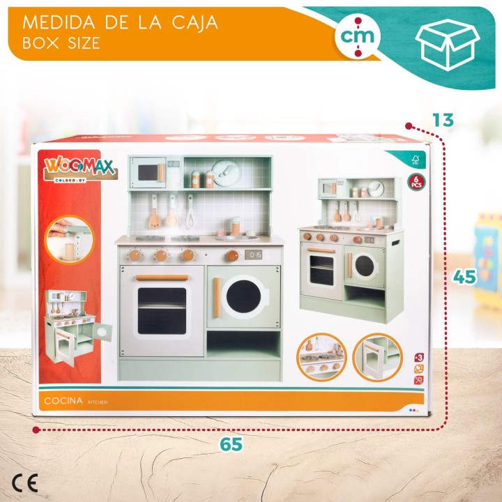 Cucina Giocattolo Woomax (Ricondizionati A)