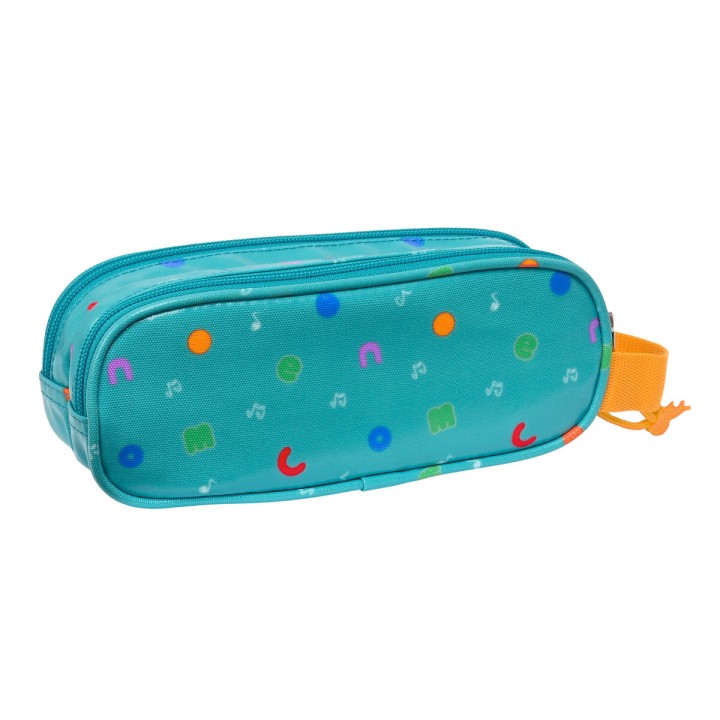 Portaoggetti Doppio CoComelon Back to class Azzurro Chiaro (21 x 8 x 6 cm)
