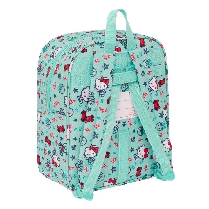 Zaino per Bambini Hello Kitty Sea lovers Turchese 22 x 27 x 10 cm