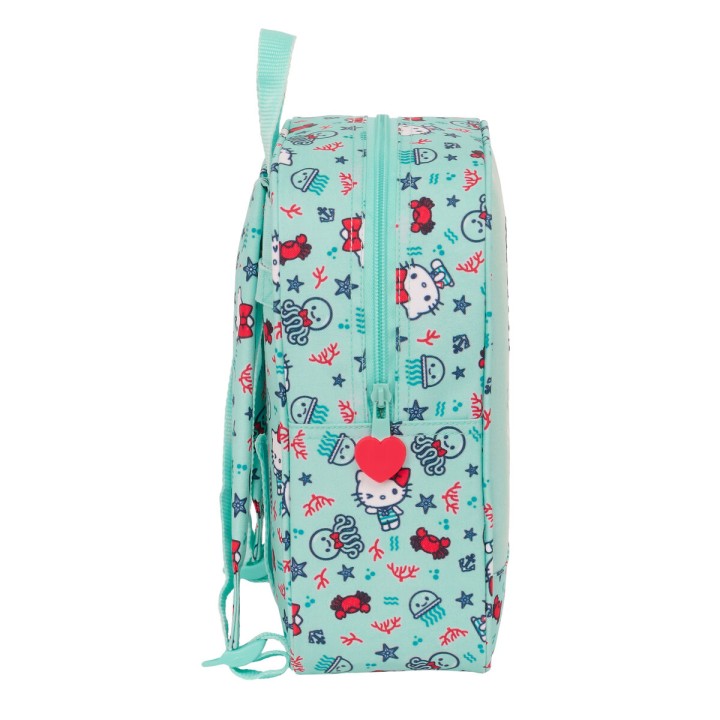 Zaino per Bambini Hello Kitty Sea lovers Turchese 22 x 27 x 10 cm