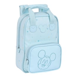 Zaino Scuola Mickey Mouse Clubhouse Azzurro Chiaro 20 x 28 x 8 cm