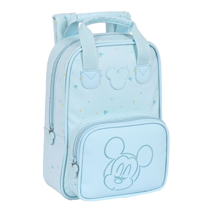 Zaino Scuola Mickey Mouse Clubhouse Azzurro Chiaro 20 x 28 x 8 cm