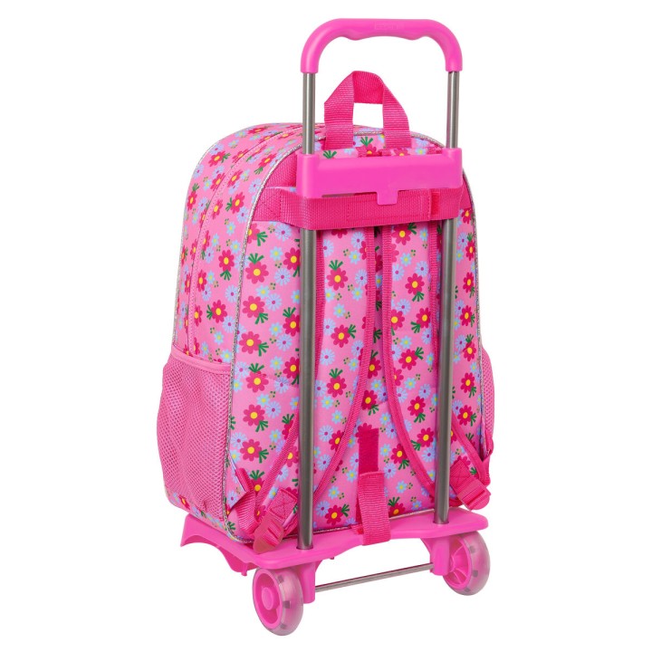 Trolley per la Scuola Trolls Rosa 33 x 42 x 14 cm
