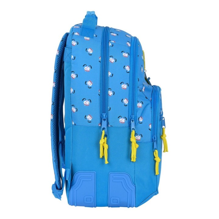 Zaino Scuola El Hormiguero Azzurro 32 x 42 x 15 cm