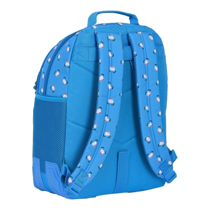 Zaino Scuola El Hormiguero Azzurro 32 x 42 x 15 cm
