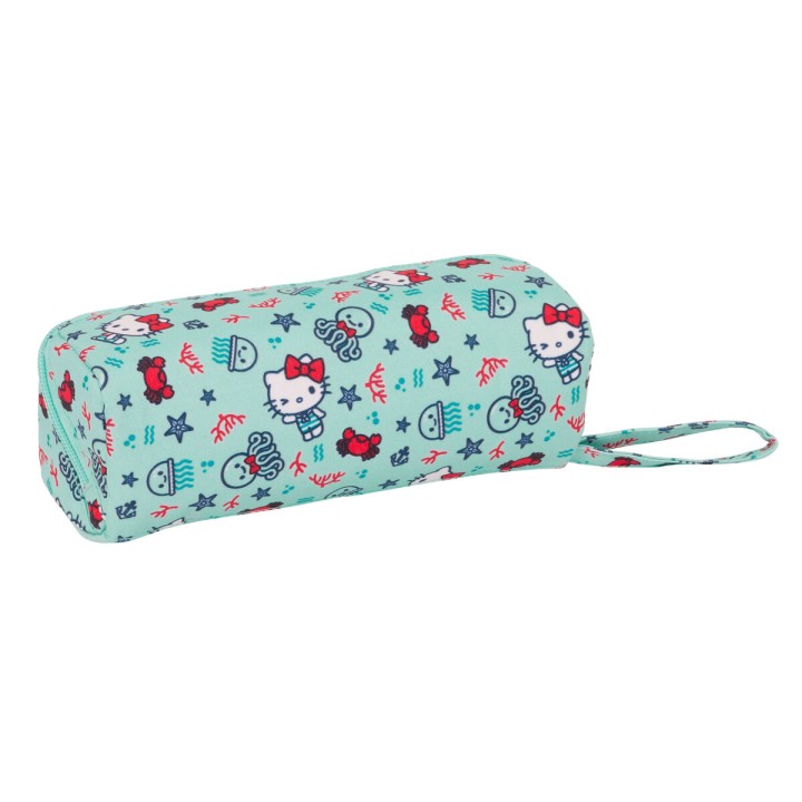 Astuccio Scuola Hello Kitty Sea lovers Turchese 22 x 10 x 10 cm