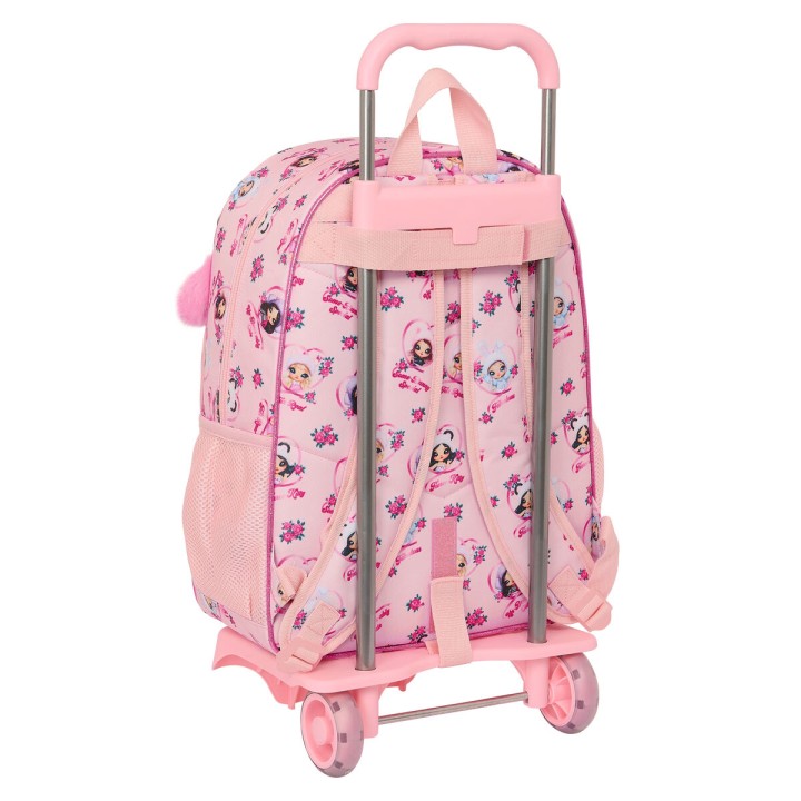 Trolley per la Scuola Na!Na!Na! Surprise Fabulous Rosa 33 x 42 x 14 cm
