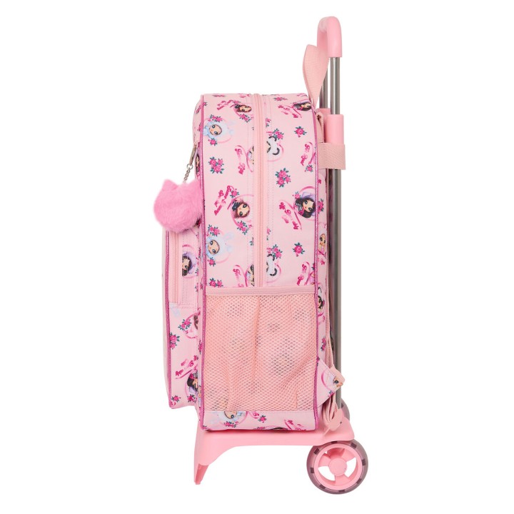 Trolley per la Scuola Na!Na!Na! Surprise Fabulous Rosa 33 x 42 x 14 cm