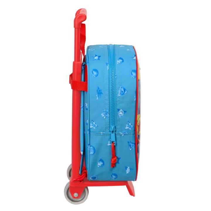 Trolley per la Scuola SuperThings Rescue force Azzurro 22 x 27 x 10 cm