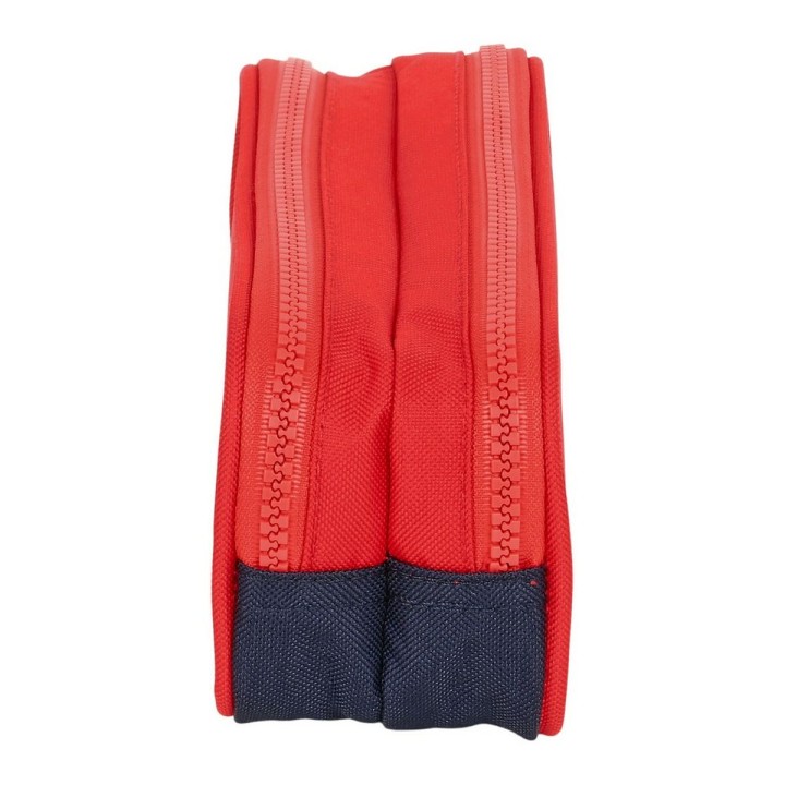 Astuccio Scuola RFEF Rosso Azzurro (21 x 8 x 6 cm)