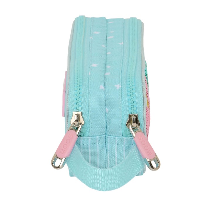 Portaoggetti Doppio Moos Butterflies Azzurro Chiaro 21 x 8 x 6 cm