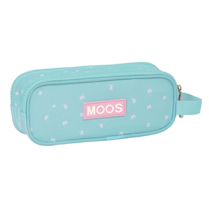Portaoggetti Doppio Moos Butterflies Azzurro Chiaro 21 x 8 x 6 cm