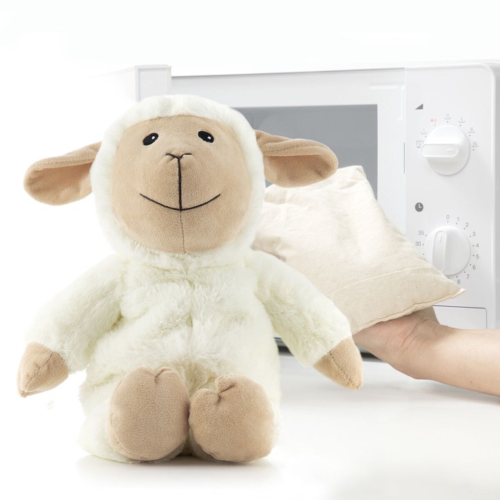Pecora di Peluche con Effetto Caldo e Freddo Wooly InnovaGoods