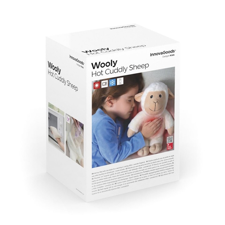 Pecora di Peluche con Effetto Caldo e Freddo Wooly InnovaGoods