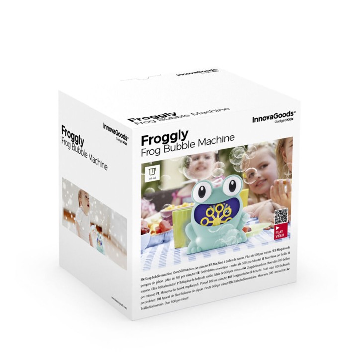 Macchina per Bolle di Sapone Automatica Froggly InnovaGoods