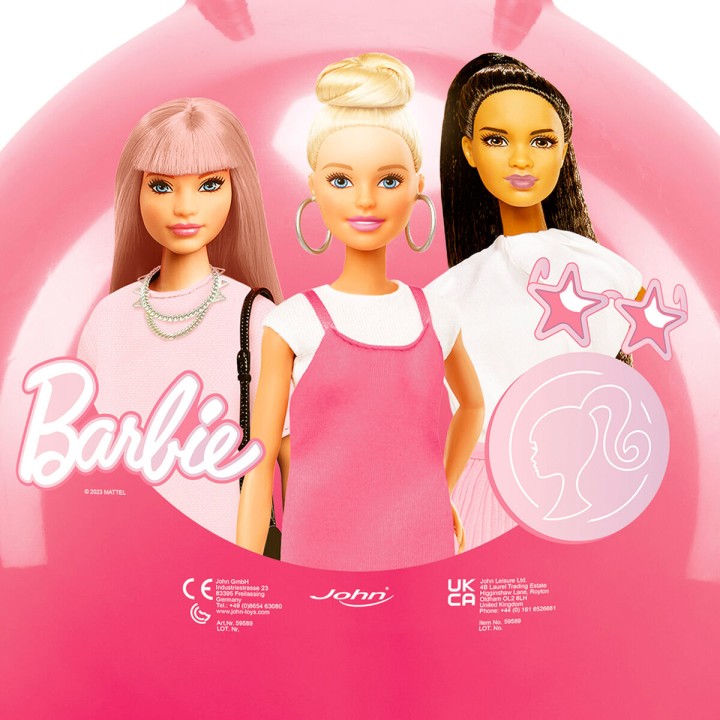 Palla che salta Barbie Rosa