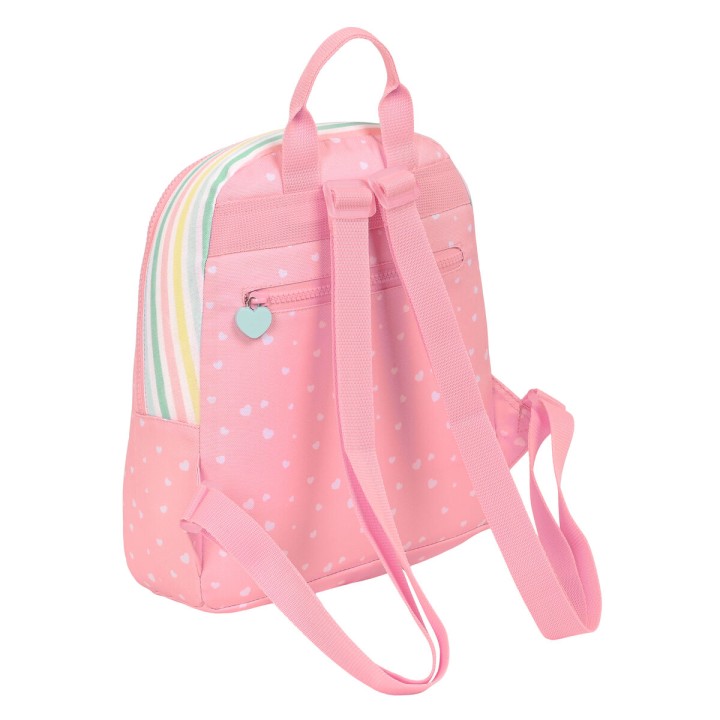 Zaino BlackFit8 Globitos Mini Rosa 25 x 30 x 13 cm