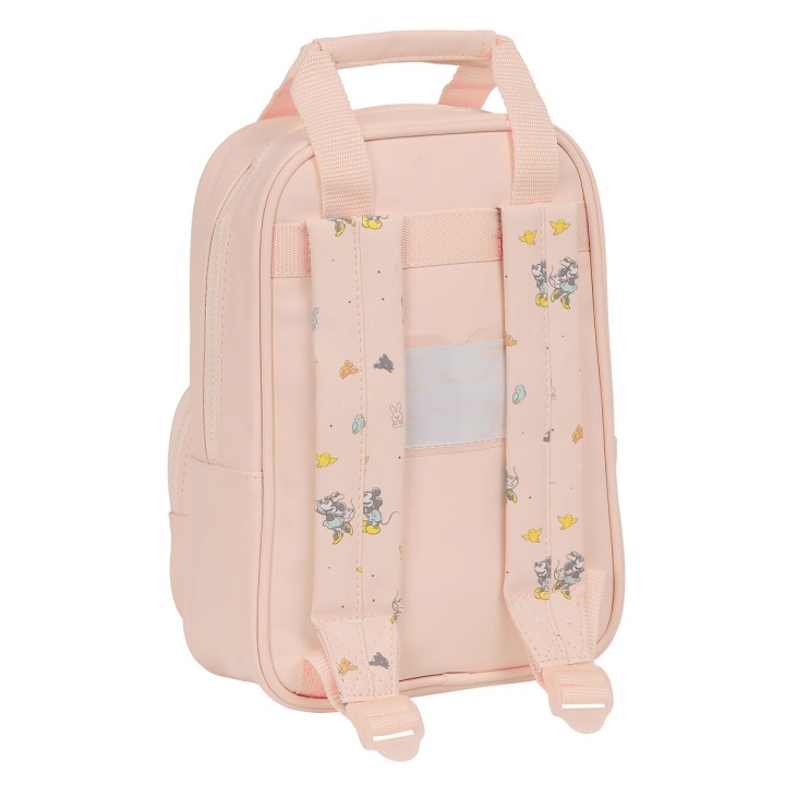 Zaino Scuola Minnie Mouse Baby Rosa 20 x 28 x 8 cm