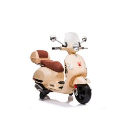 Scooter elettrico per bambini RunRunToys Vespa Marrone 12V