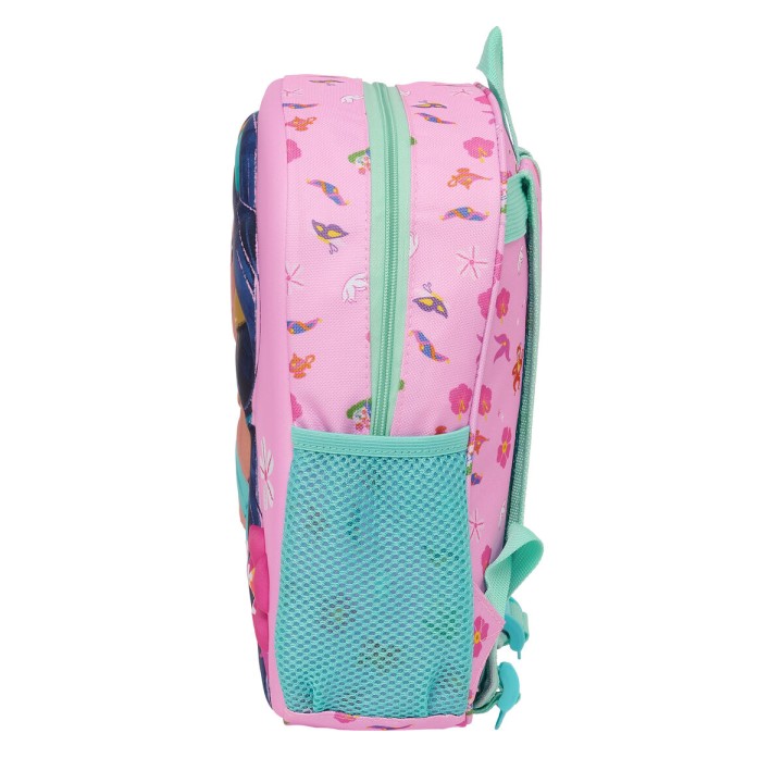 Zaino per Bambini 3D Disney Princess Jasmine Rosa 27 x 33 x 10 cm