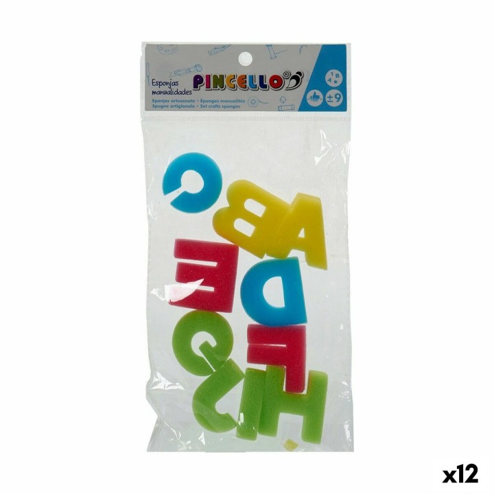 Spugna Pincello Mestieri Multicolore (12 Unità)