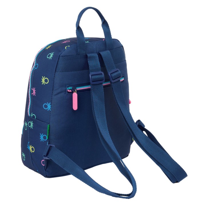 Zaino Benetton Cool Mini Blu Marino 25 x 30 x 13 cm
