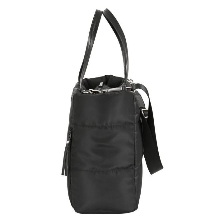 Borsa Moos Negro Trapunta Nero (54 x 31 x 17 cm)
