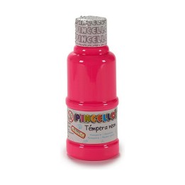 Tempere Pincello Neon Rosa 120 ml (12 Unità)