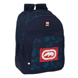 Zaino Scuola Eckō Unltd. Peaks Blu Marino 32 x 42 x 15 cm