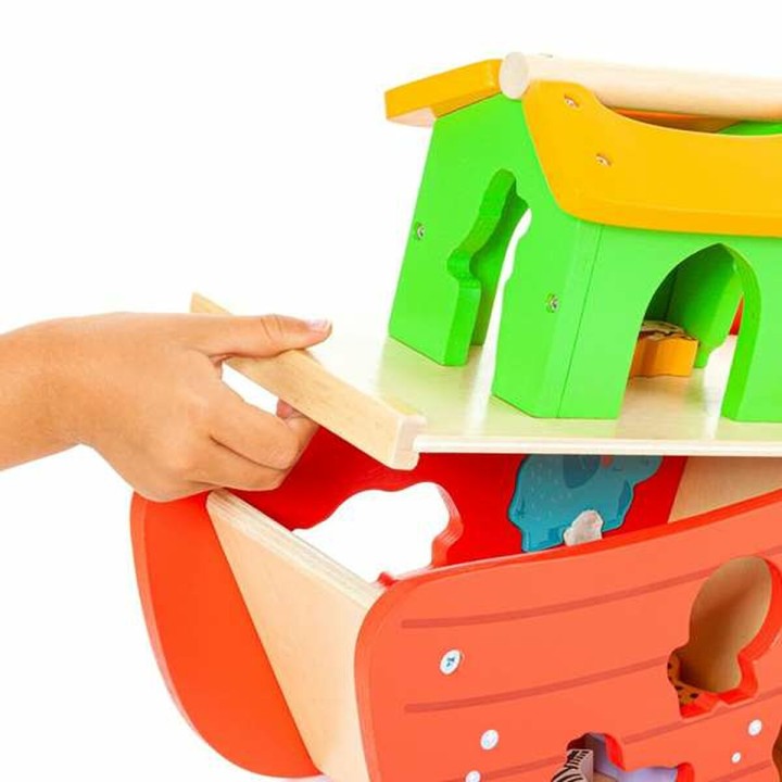 Playset Moltó Noah's ark Legno 17 Pezzi