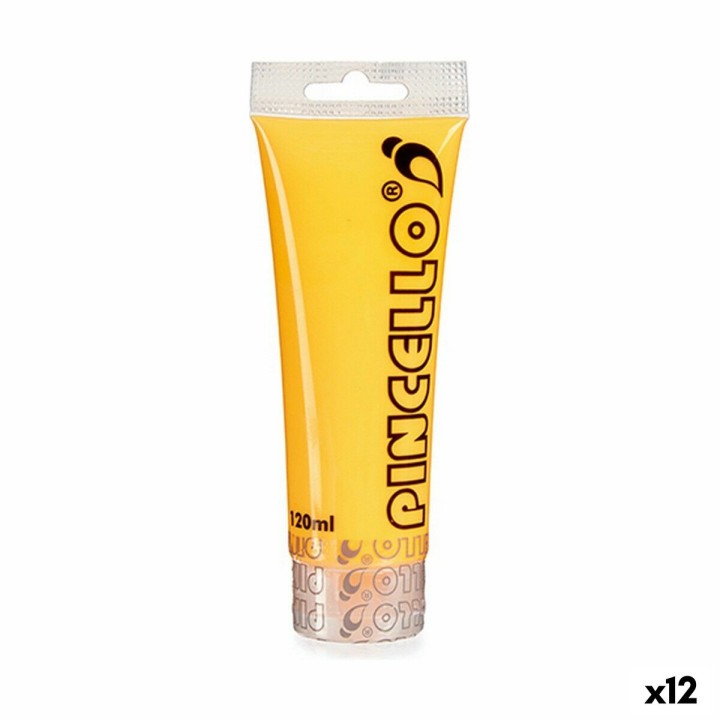 Vernice acrilica Pincello Neon Arancio 120 ml (12 Unità)