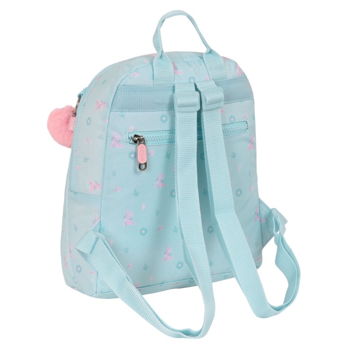 Zaino Moos Garden Mini Turchese 25 x 30 x 13 cm