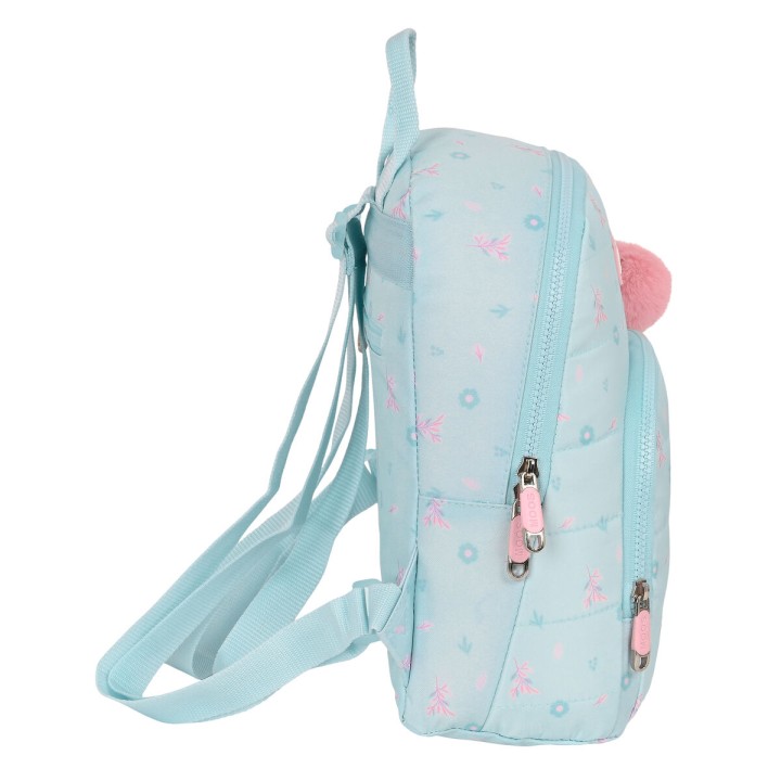 Zaino Moos Garden Mini Turchese 25 x 30 x 13 cm