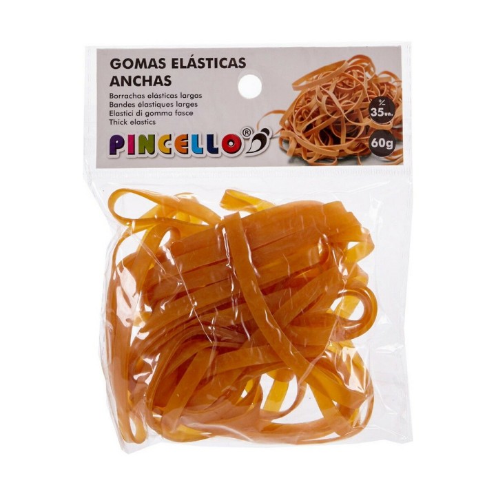 Elastici Pincello Giallo Grossa (12 Unità)