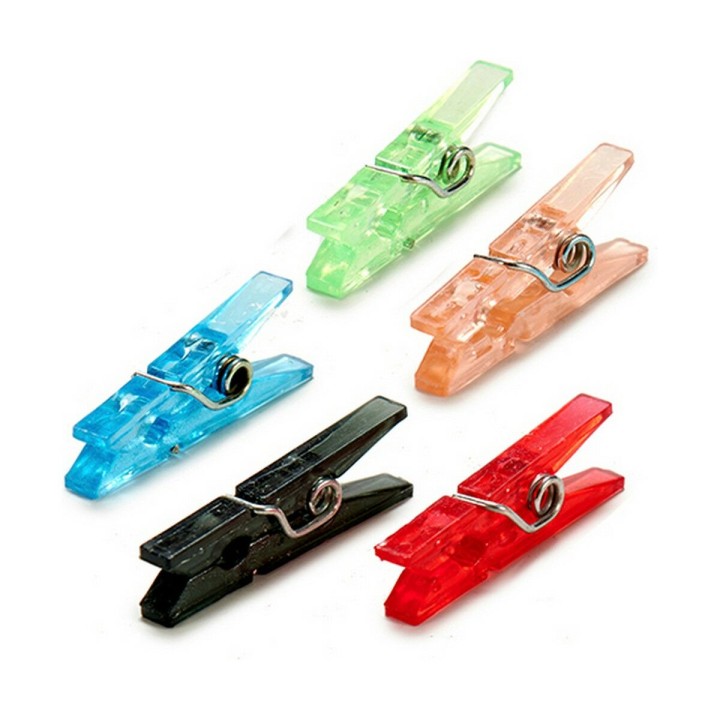 Pinze Pincello Multicolore Plastica (24 Unità)