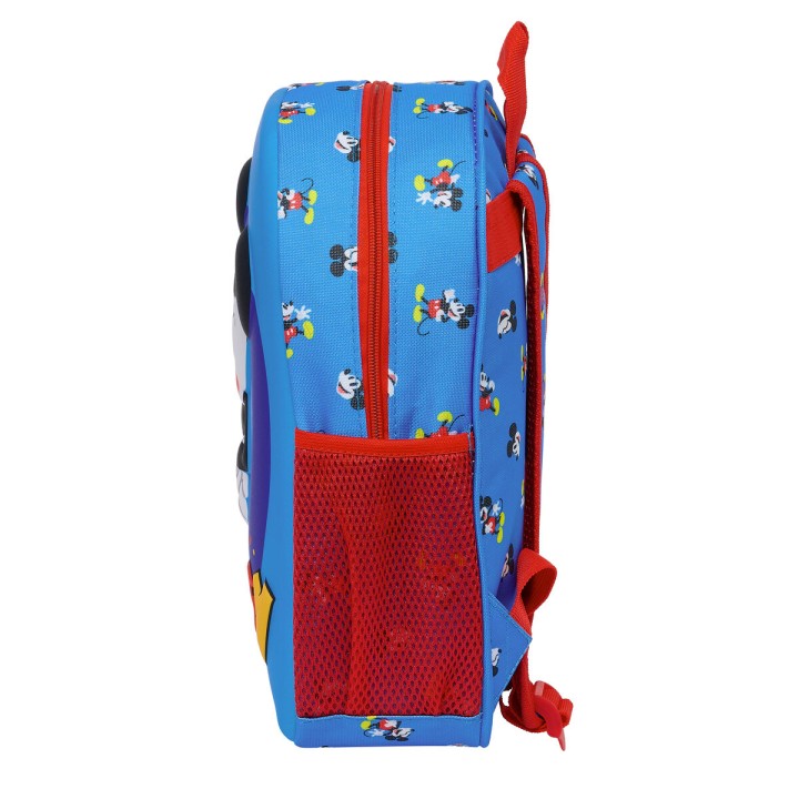 Zaino Scuola Mickey Mouse Clubhouse Azzurro 27 x 33 x 10 cm