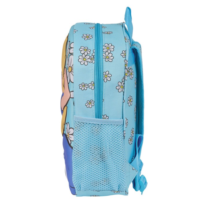 Zaino per Bambini 3D Clásicos Disney Alice in Wonderland Blu cielo 27 x 33 x 10 cm