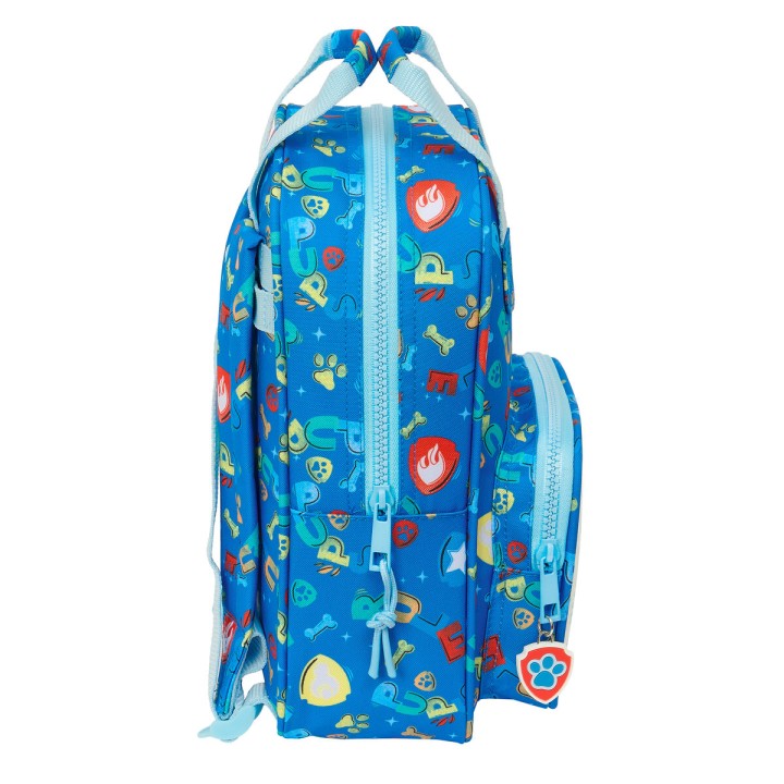 Zaino Scuola The Paw Patrol Pups rule Azzurro 20 x 28 x 8 cm